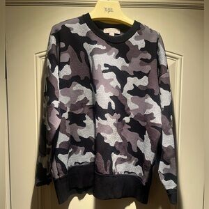 Michael Kors camouflage metallic sweater - size M